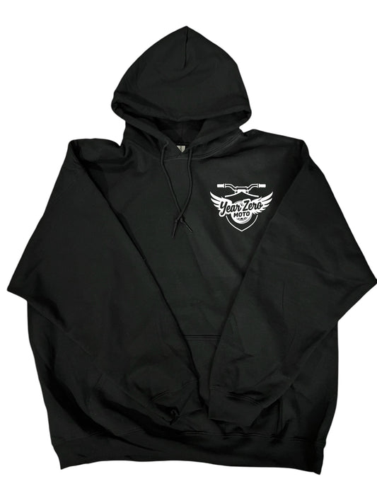 BAR AND SHIELD HOODIE (Black)